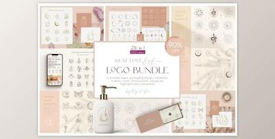 Logo Bundle ~ Mystic Designs By Olya Creative (EPS 10, SVG, AI, PNG, JPG, PDF)