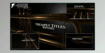 Jazz trumpet Titles (Videohive 37300885) - AE Project