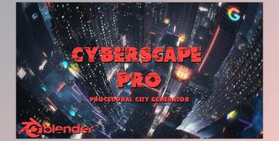 Blender Market - CyberScape Pro v2.3