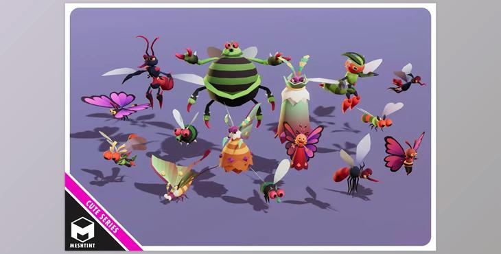 Unity Asset - Monsters Ultimate Pack 07 Cute Series v1.0