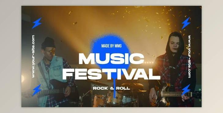 Music Festival Promo (Videohive 38356686) - AE Project