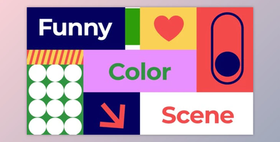 Funny Color Scene (Videohive 40295916) - AE Project