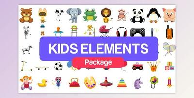 Kids Elements Package (Videohive 21108015) - AE Project