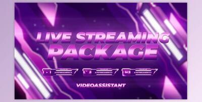 Live Streaming Package (Motionarray 853147)