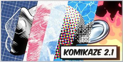 BlenderMarket - Komikaze v2.1 - Shaders + Assets