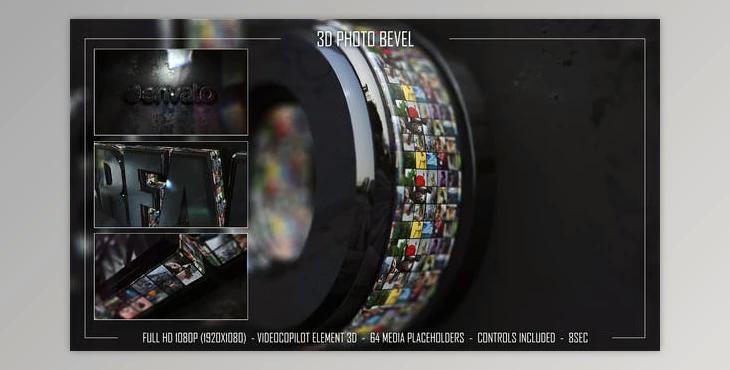 3D Photo Bevel3D Photo Bevel (Videohive 34278728) - AE Project