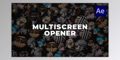 Creative Multi Screen Opener (Videohive 37720155) - AE Project