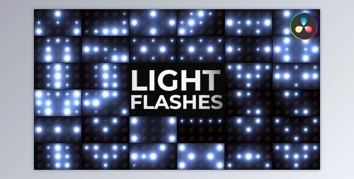 Light Flashes for DaVinci Resolve (Videohive 47853283)