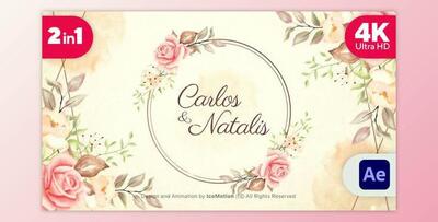 Wedding Invitation 4K (2 in 1) (Videohive 37289816) - AE Project