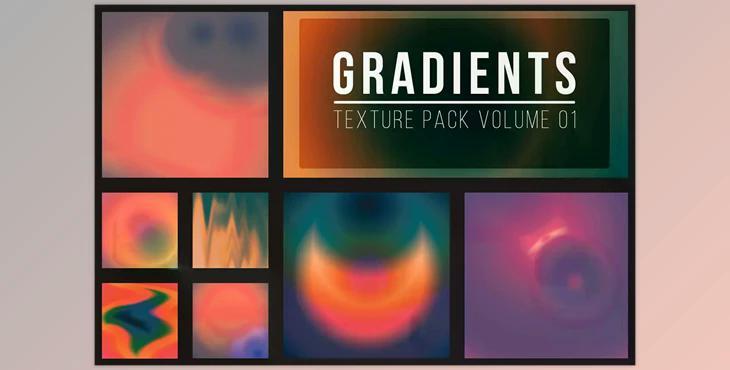 50 Gradient Textures Vol.01 CreativeMarket - 6764566