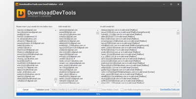 DownloadDevTools.com Email Validator v1.0 (08 Oct 2020) Full Version