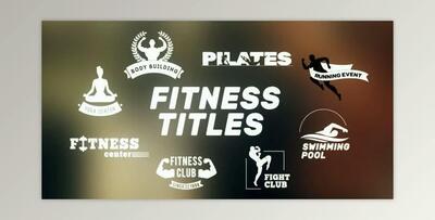 Fitness-Sport Titles (Videohive 19870515) - AE Project