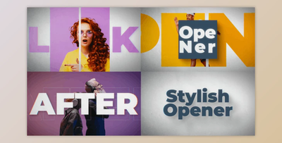 Stylish Opener (Videohive 43420126) - AE Project