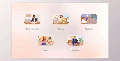 Kid playing – Child concepts (Videohive 42886837) - AE Project