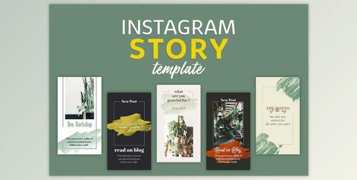 Instagram Story Templates (PSD, txt)