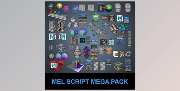 Gumroad – Malcolm341 All Mel Script Pack for Maya (May 2022)