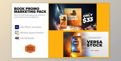 Book Social Media Marketing Promo Pack (Videohive 37791888) - AE Project