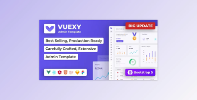 Vuexy v8.1.0 (25 Mar 2022) (VueJS, React, HTML & Laravel Admin Dashboard Template) NULLED