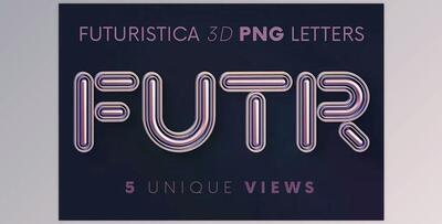 Futuristica – 3D Lettering