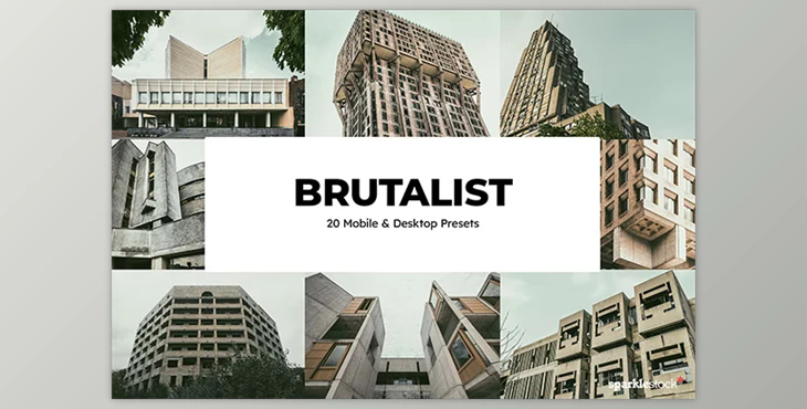 20 Brutalist Lightroom Presets and LUTs