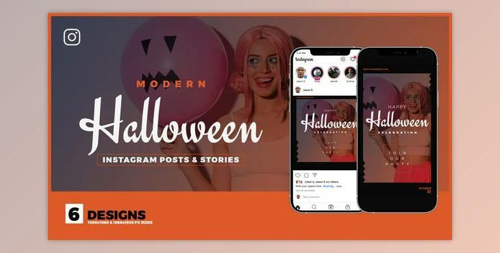 Halloween Sale Instagram Promo B133 (Videohive 33752253) - AE Project