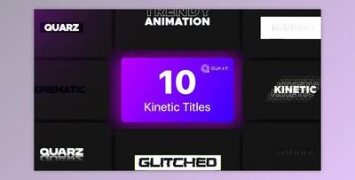 Kinetic Titles Vol. 02 (Videohive 44614510) - AE Project