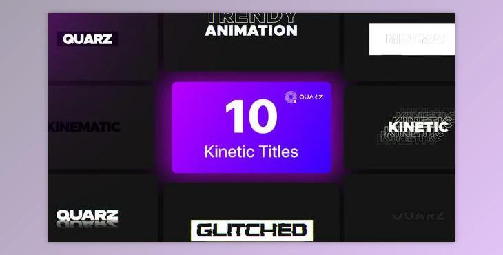 Kinetic Titles Vol. 02 (Videohive 44614510) - AE Project