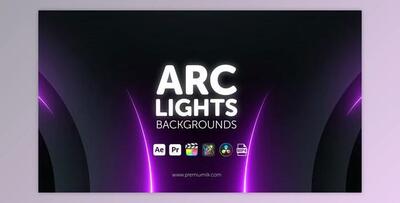 Arc Lights Backgrounds (Videohive 46253292) - AE Project