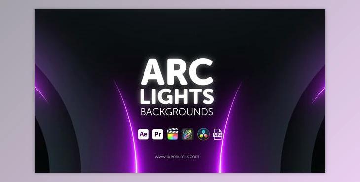 Arc Lights Backgrounds (Videohive 46253292) - AE Project