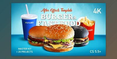 Videohive Burger & Fast Food Promo 22393691