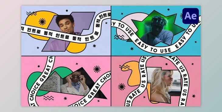 Bold Shapes Slides for After Effects (Videohive 48823383) - AE Project