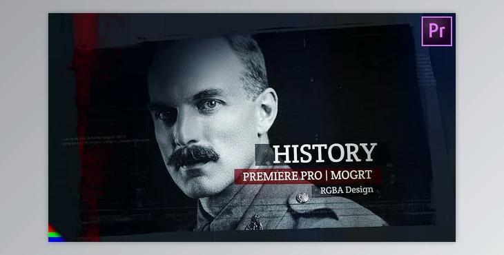 History for Premiere Pro (Videohive 43405809)