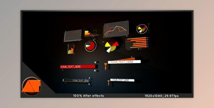 Infographic pack (Videohive 3900838) - AE Project