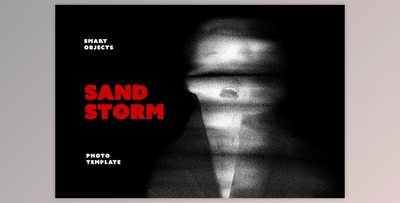 Sandstorm Distort Photo Effect - 92000253