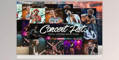 Concert Night Lightroom Presets By Design Addict (Mob, Desk)