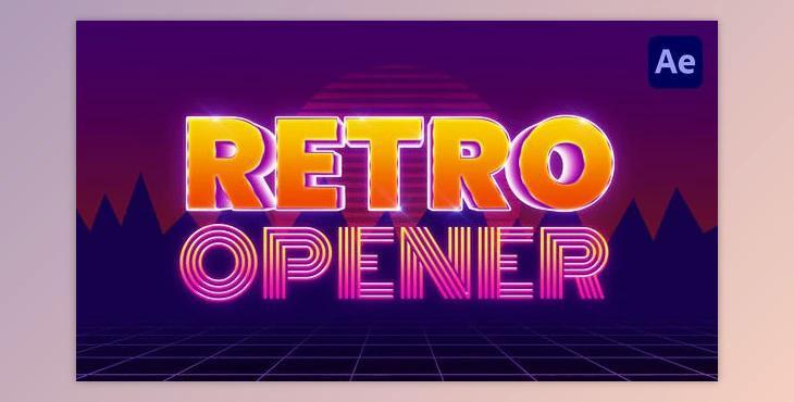 Retro Opener (Videohive 33412498) - AE Project