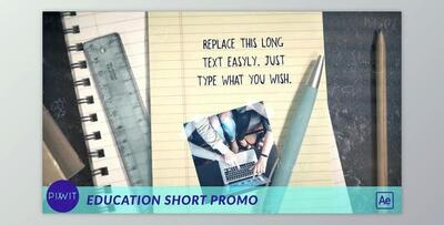 Education & Science Short Promo (Videohive 41499156) - AE Project