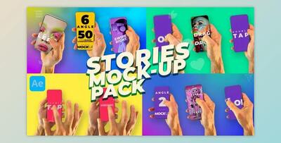 Stories Mockup Pack (Videohive 51026367) - AE Project