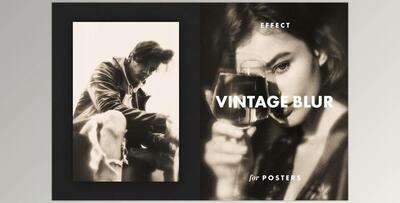 Vintage Blur Effect for Posters CreativeMarket - 7434315