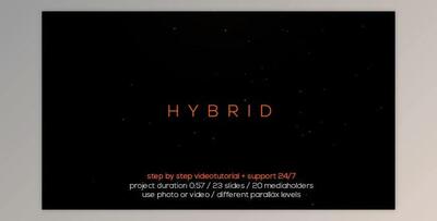 Hybrid Typo Opener (Videohive 19879373) - AE Project
