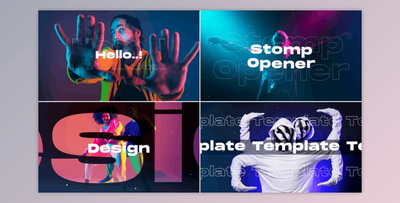 Clean Stomp Opener (Videohive 30482712) - AE Project