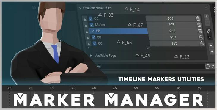 Blender Market - Marker Manager - Timeline Marker Utilities v1.0.0