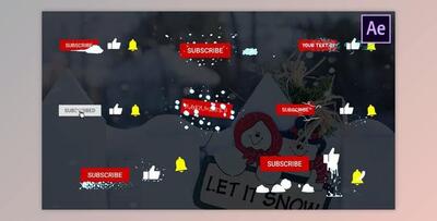 Snow Subscribes - After Effects (Videohive 25369488) - AE Project