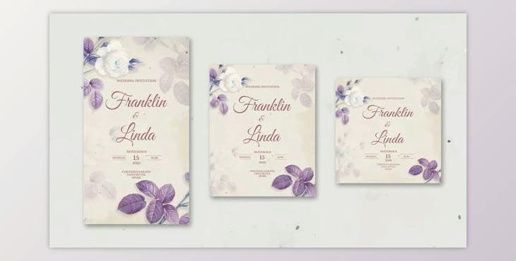 Wedding Invitation Intro (Videohive 39956304) - AE Project