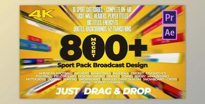 Videohive Sport Pack – Broadcast Design MOGRT 32089771