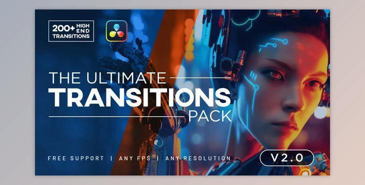 The Ultimate Transitions Pack V2 – DaVinci Resolve (Videohive 33870760)