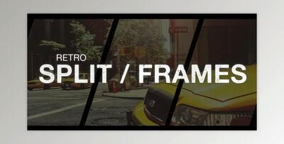 Retro Split Frames Slideshow (Videohive 10771996) - AE Project