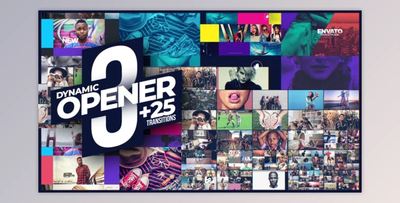 Dynamic Openers & Transitions (Videohive 17192769) - AE Project