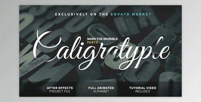 Calligratype (Videohive 20524256) - AE Project