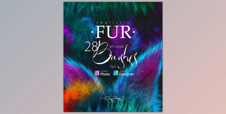 Eldar Zakirov - Realistic FUR Brushes for Affinity Photo & Designer